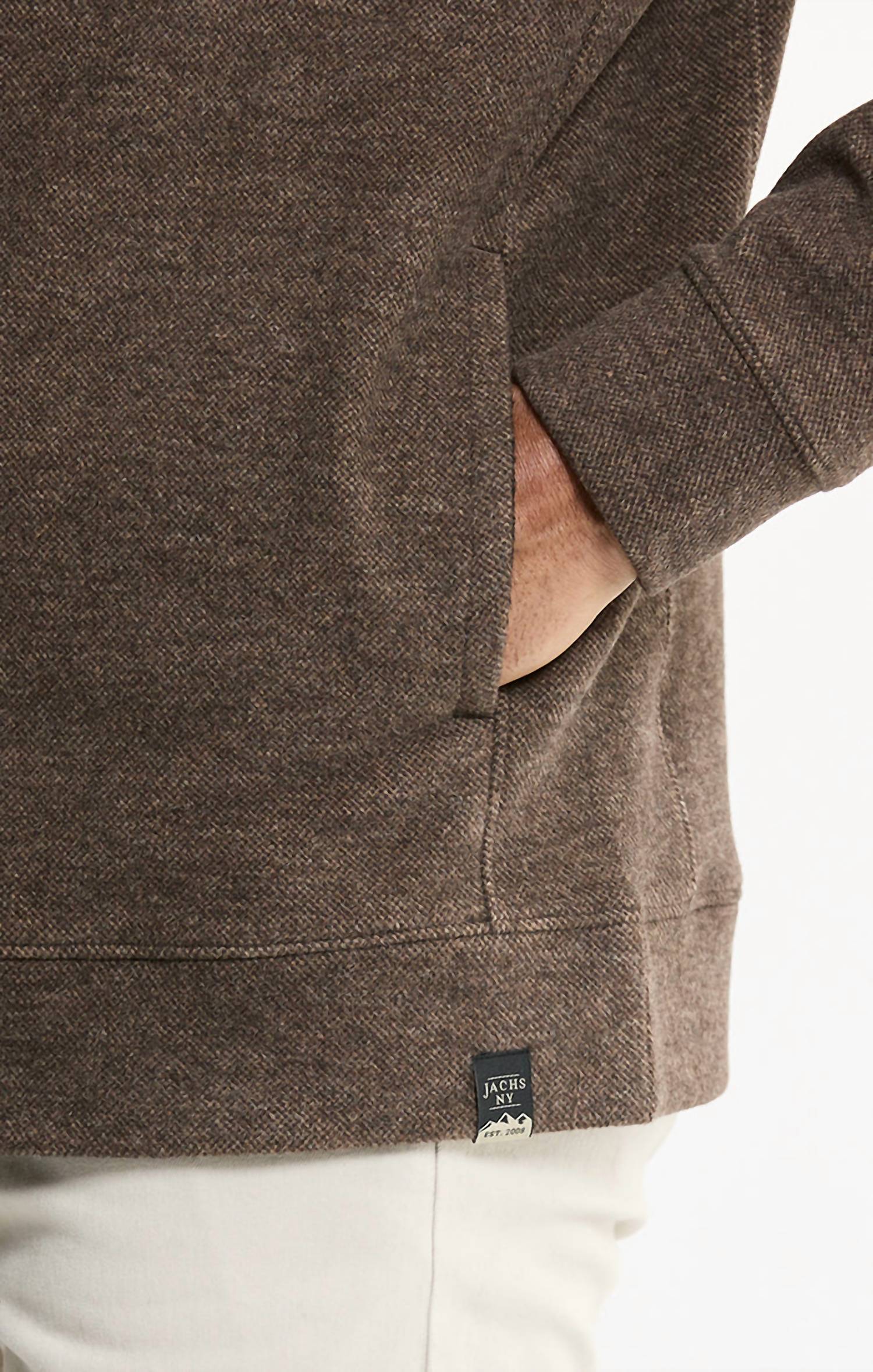 Jachs New York - Wool Blend Pullover Hoodie