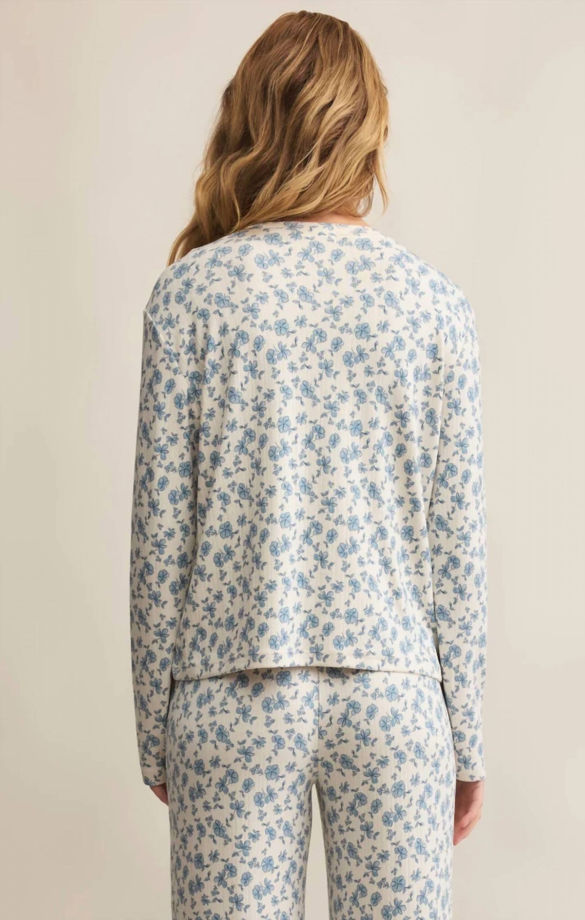 Z Supply - Home Town Ditsy Long Sleeve Top