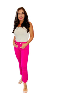 Q2 - Flare Jeans With Raw Edge Hem