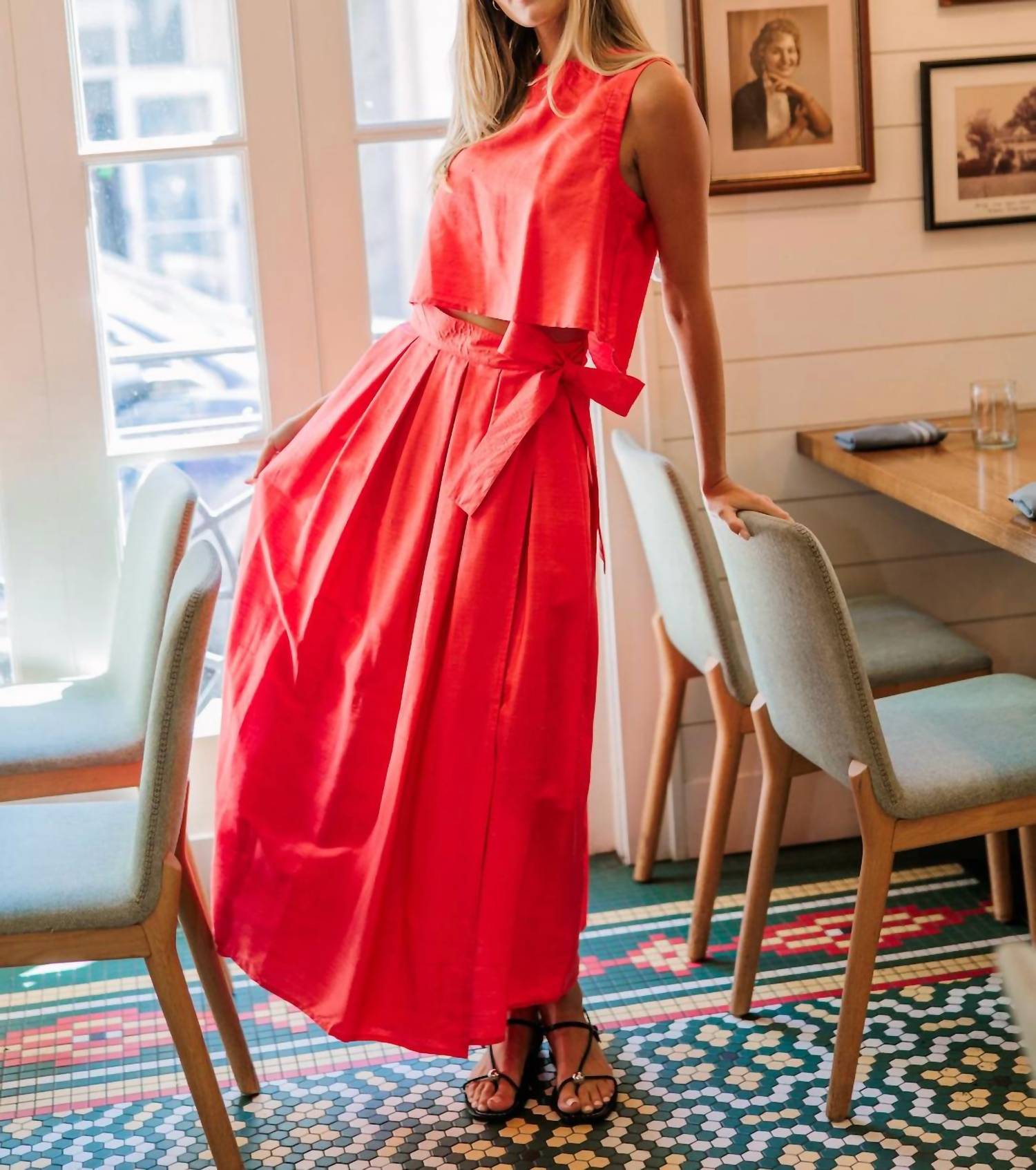 Livro - Asha Midi Skirt