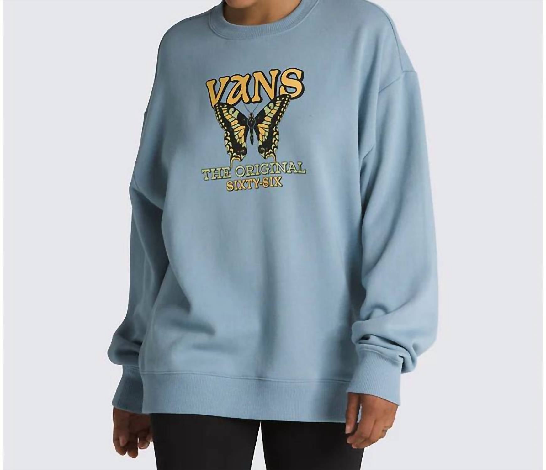 Vans - Natural Fly Oversized Crew Sweatshirt