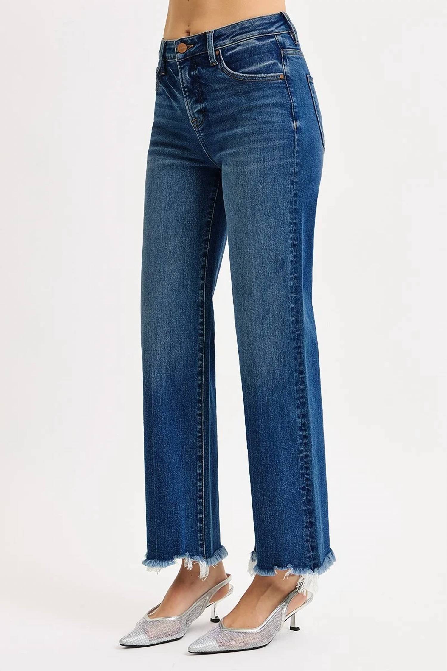 Risen - Straight Leg Ankle Jean