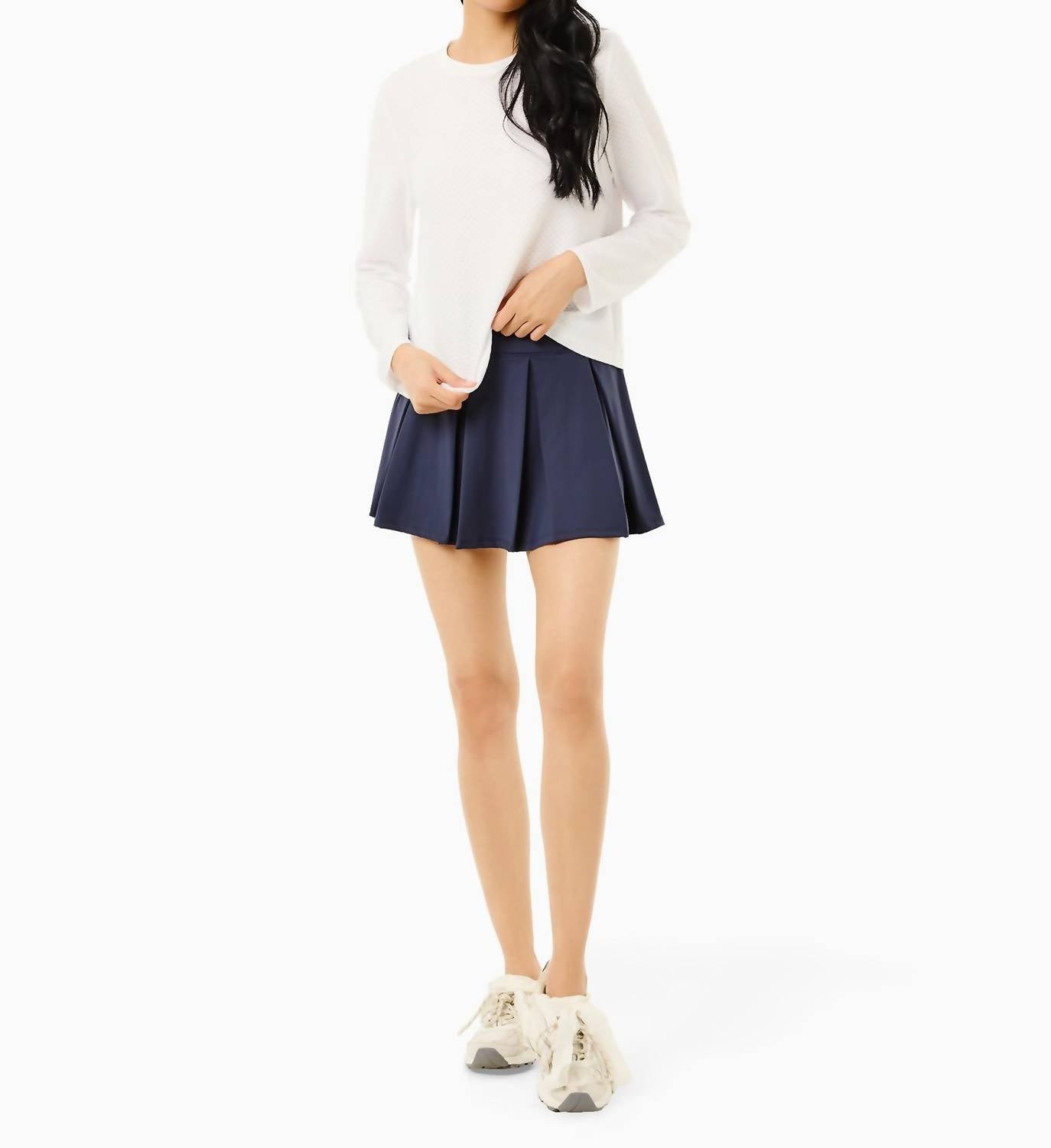 Addison Bay - Active Mesh Walnut Long Sleeve Top