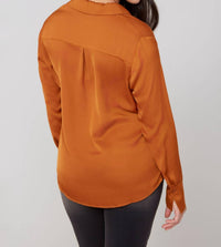 Renuar - Woven Button Down Blouse