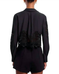 L'Agence - Seychelle Crop Button Down Blouse