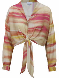 Lucy Paris - Gloria Front Tie Top