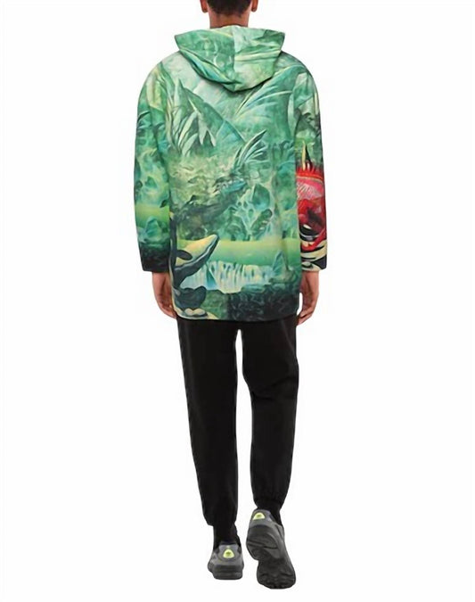 Valentino - Red Dragon Print Hoodie