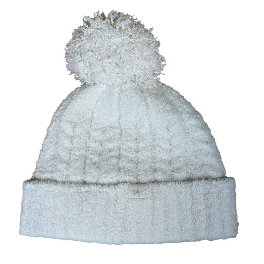 Barefoot Dreams - Cozy Chic Cable Beanie With Pom Pom