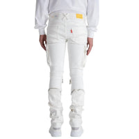 Pheelings - MEN'S NEVER LOOK BACK CARGO FLARE STACK DENIM JEAN