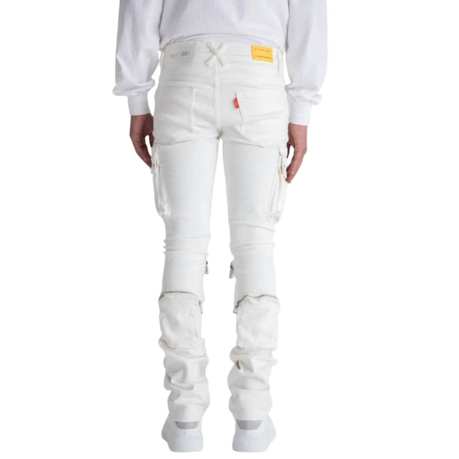 Pheelings - MEN'S NEVER LOOK BACK CARGO FLARE STACK DENIM JEAN