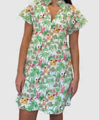 Thml - Vacation Scene Print Dress