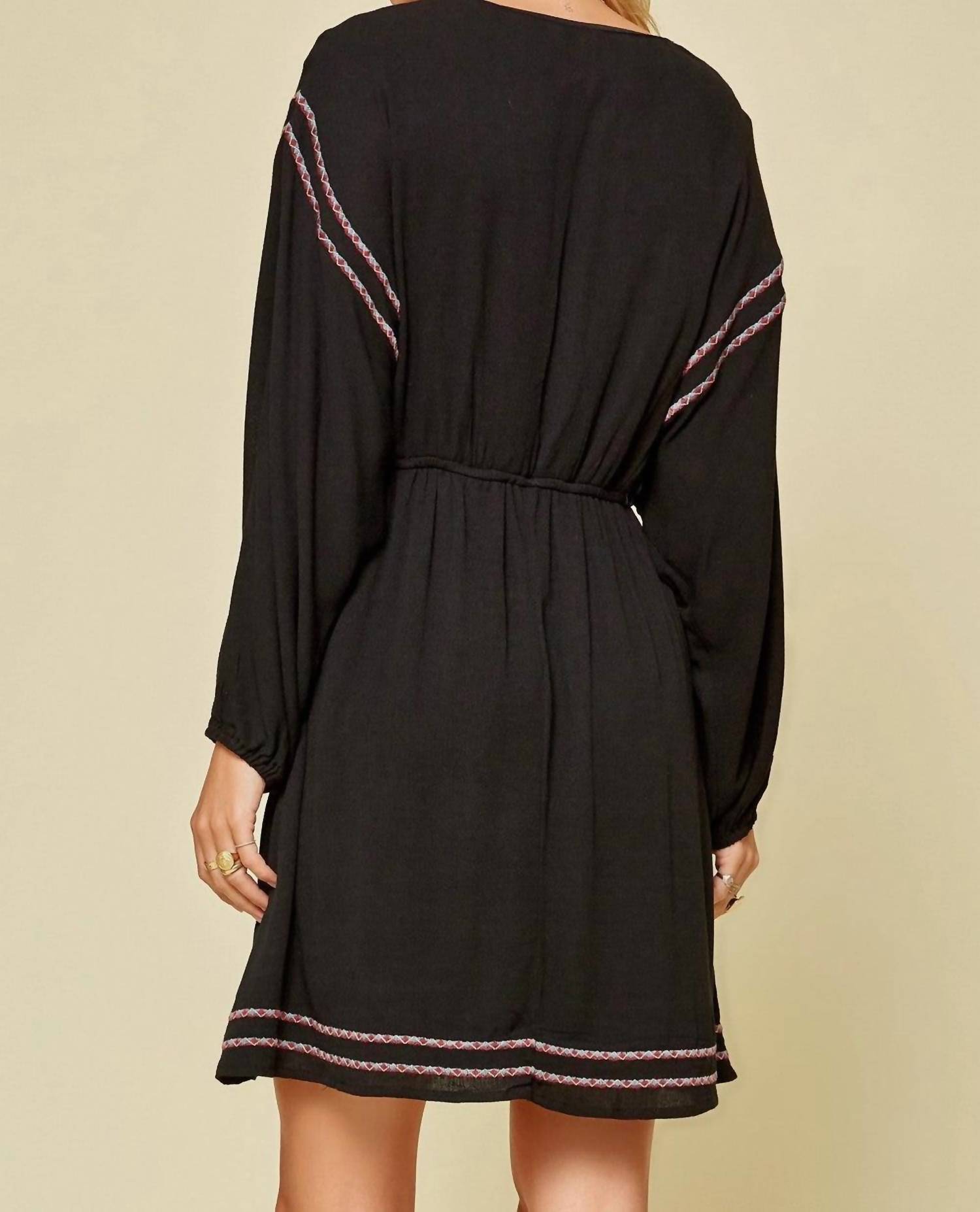 Andree By Unit - Embroidered Fit & Flare Dress