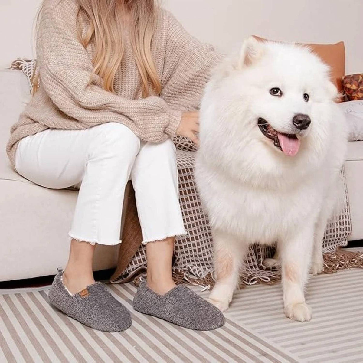 Everfoams - Women's Soft Memory Foam House Slippers