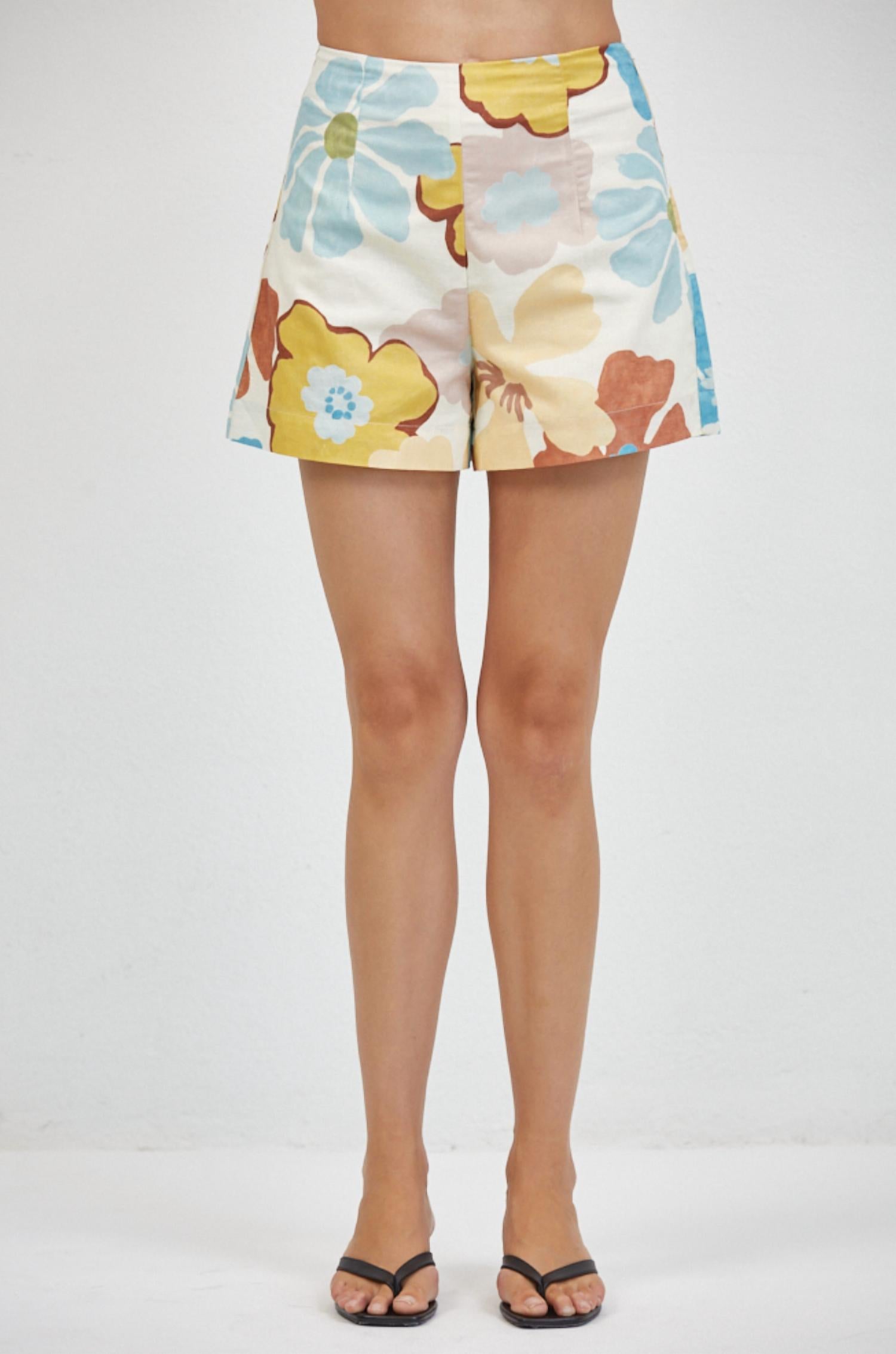 A.Ren - High Waist Cosima Shorts