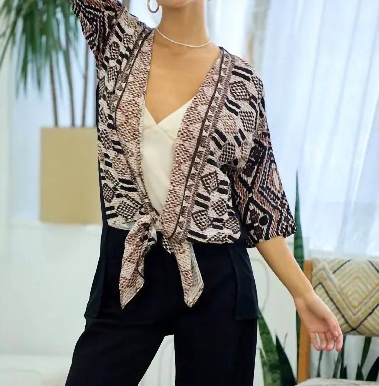 Doe And Rae - Aztec Kimono