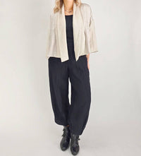Ozai N Ku - Lantern Ankle Pull-on Pants