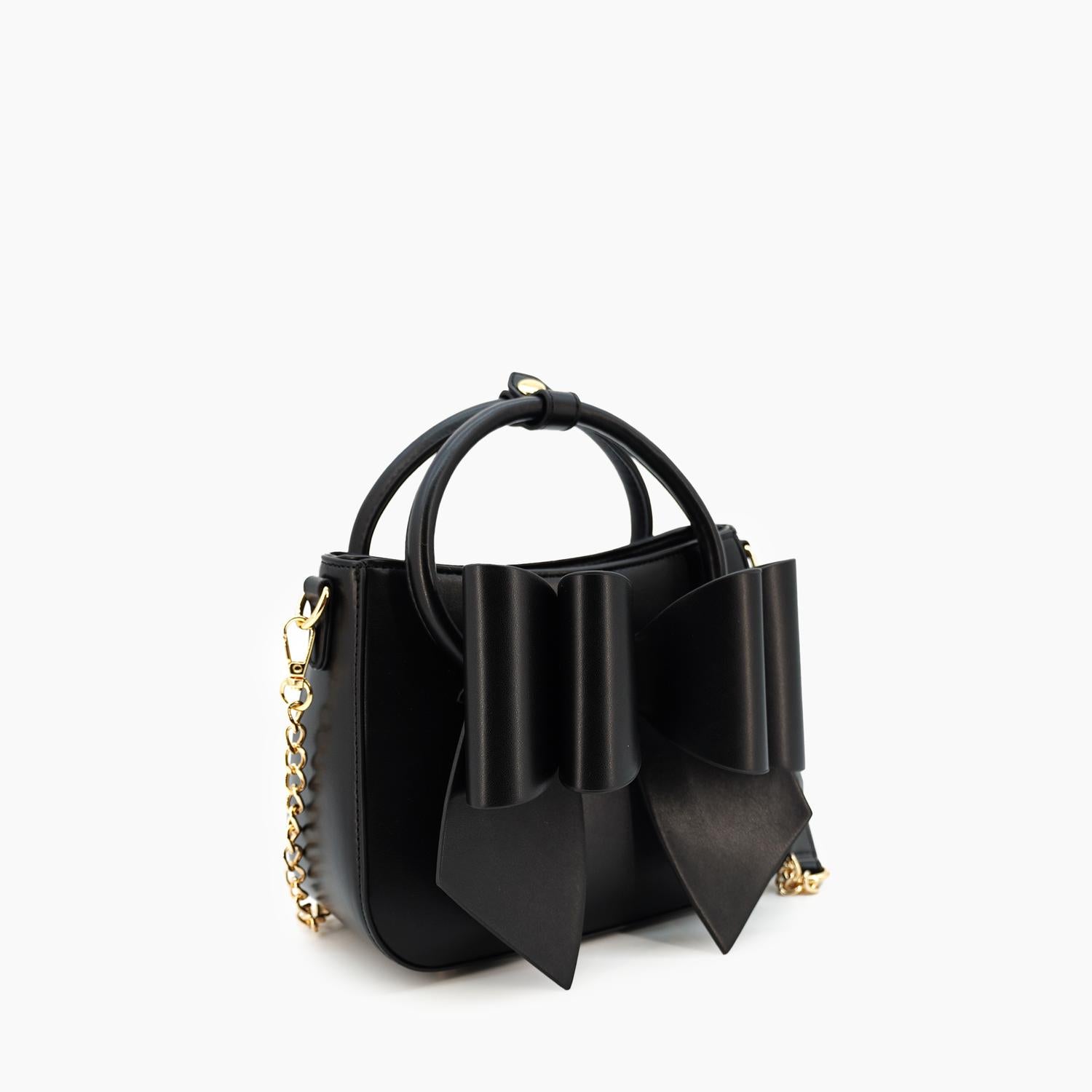Like Dreams - Women's Madeline Bow Vegan Crossbody Bag