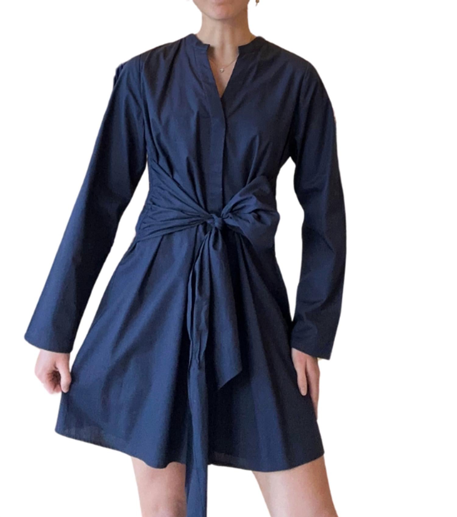 Anna Cate Harriet dress in navy - women's dress