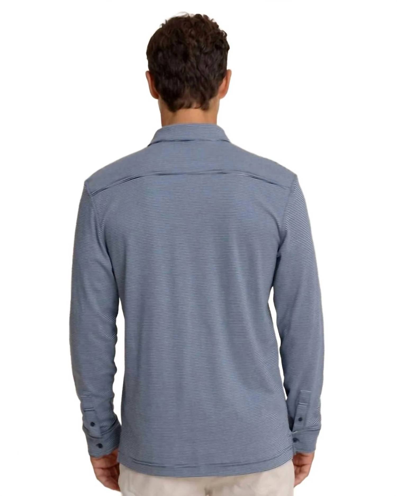Southern Tide - Sandy Cay Long Sleeve Knit Polo