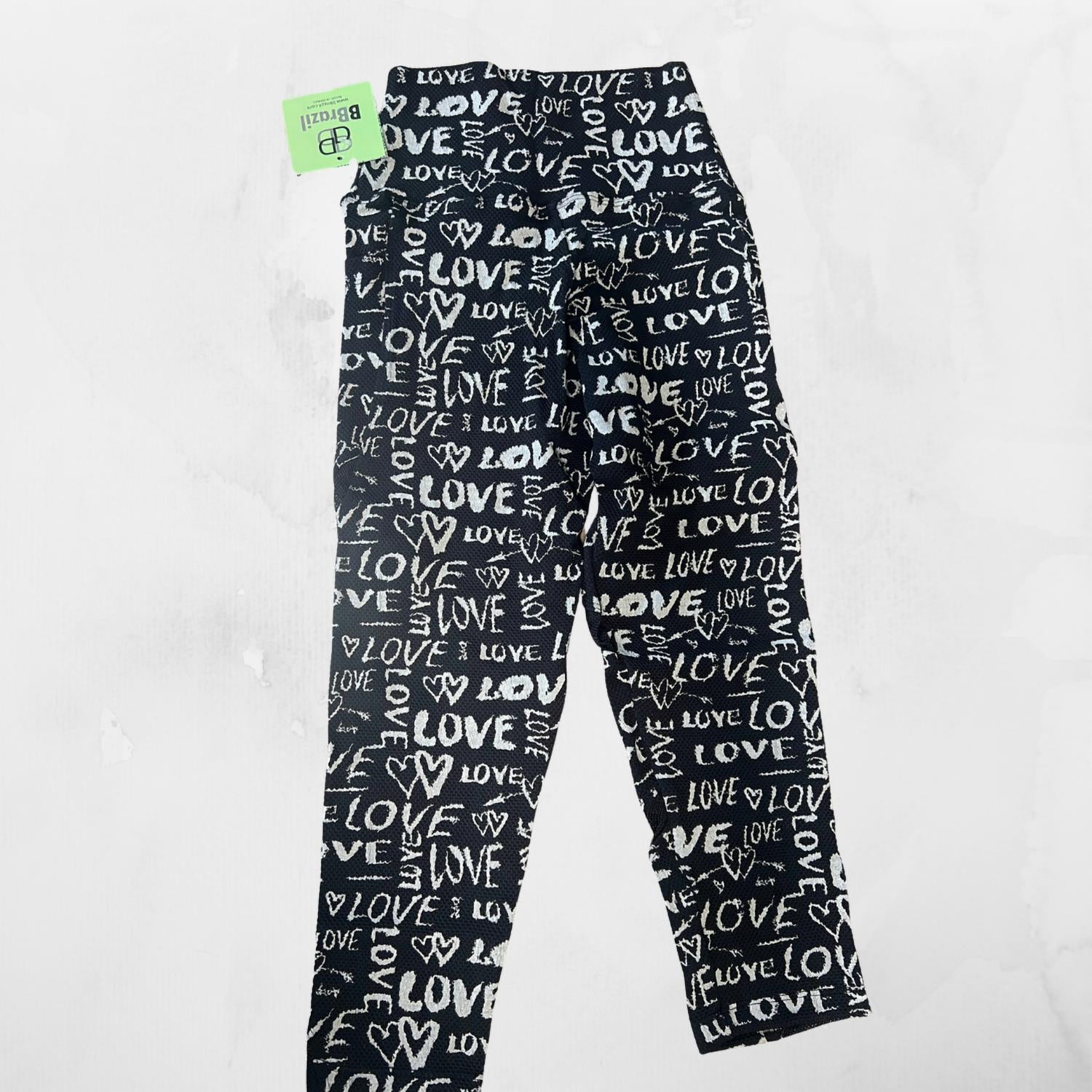BBrazil Clothing Love Capri Leggings in black - women's pants - alternate view