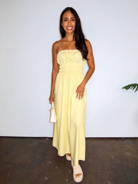 Needii - Sunbeam Poplin Maxi Dress
