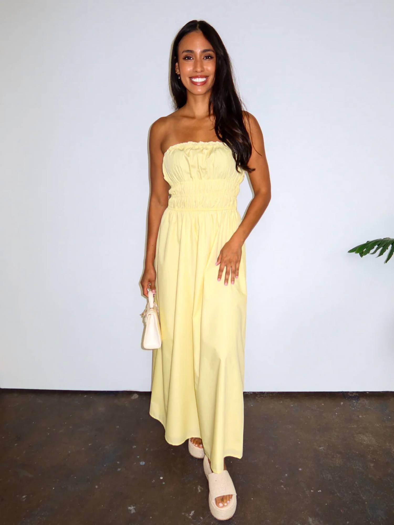 Needii - Sunbeam Poplin Maxi Dress