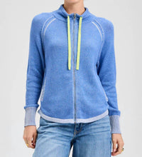 Zaket & Plover - Two-tone Zip Up Jacket