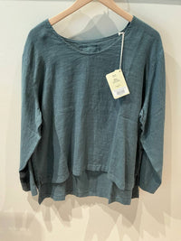 Own By Basics - Women's Linen Long Sleeve Blouse