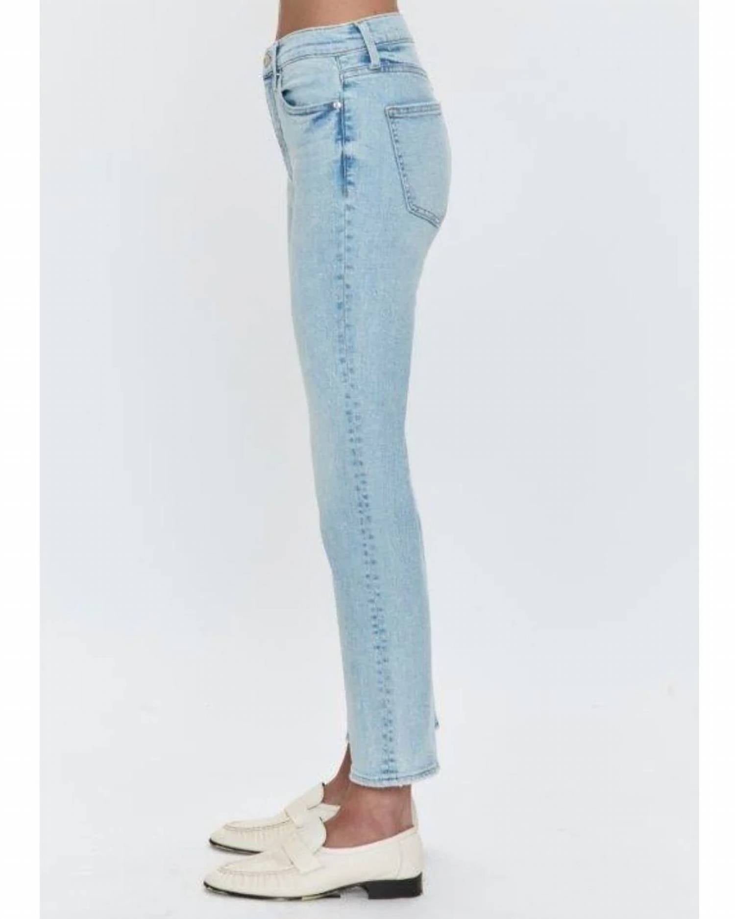 Pistola - Women's Lennon High Rise Crop Boot Jean