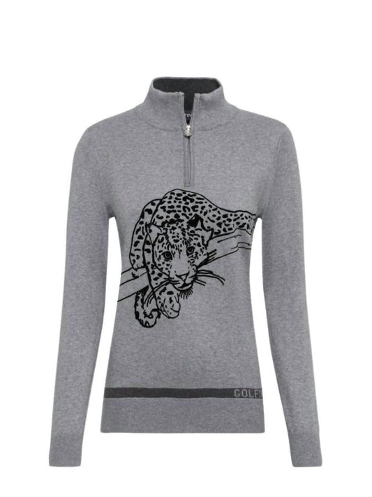LEOPARD INSTICT TROYER SWEATER
