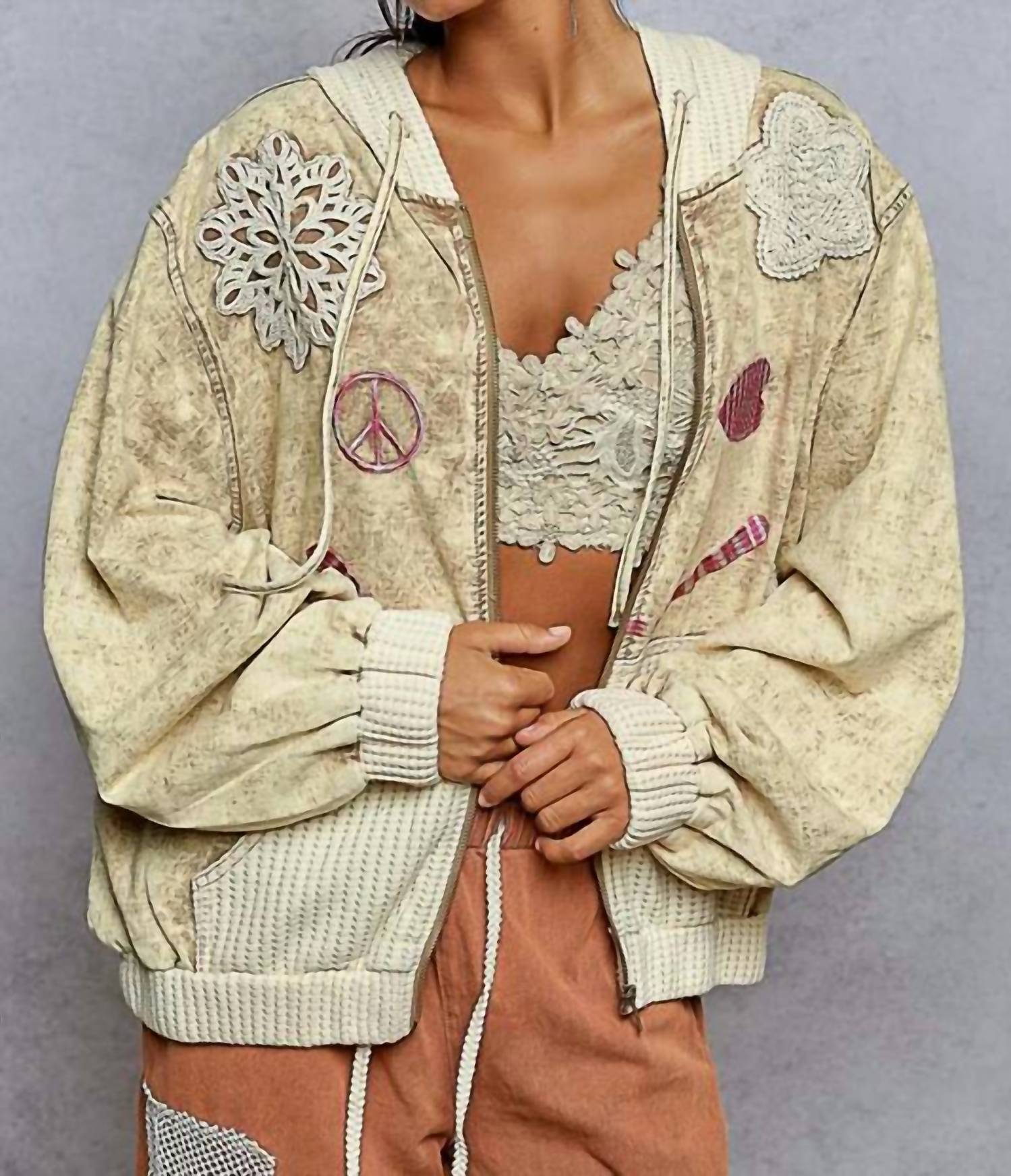 Pol - Love And Peace Jacket