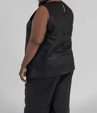 Adriana Contreras - Ava Linen Tank Top - Plus