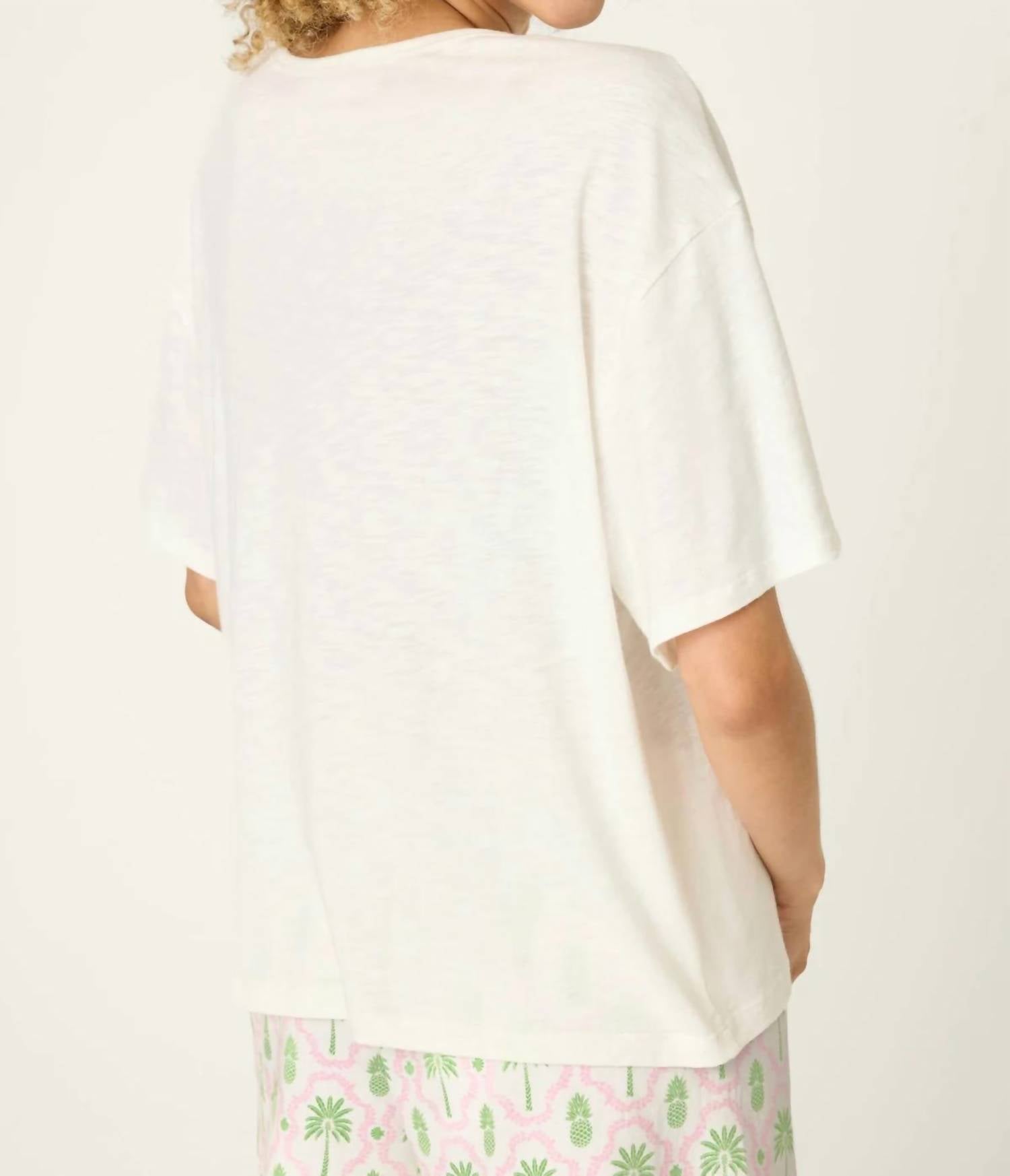 Pj Salvage - Playful Prints Bon Voyage Short Sleeve Tee