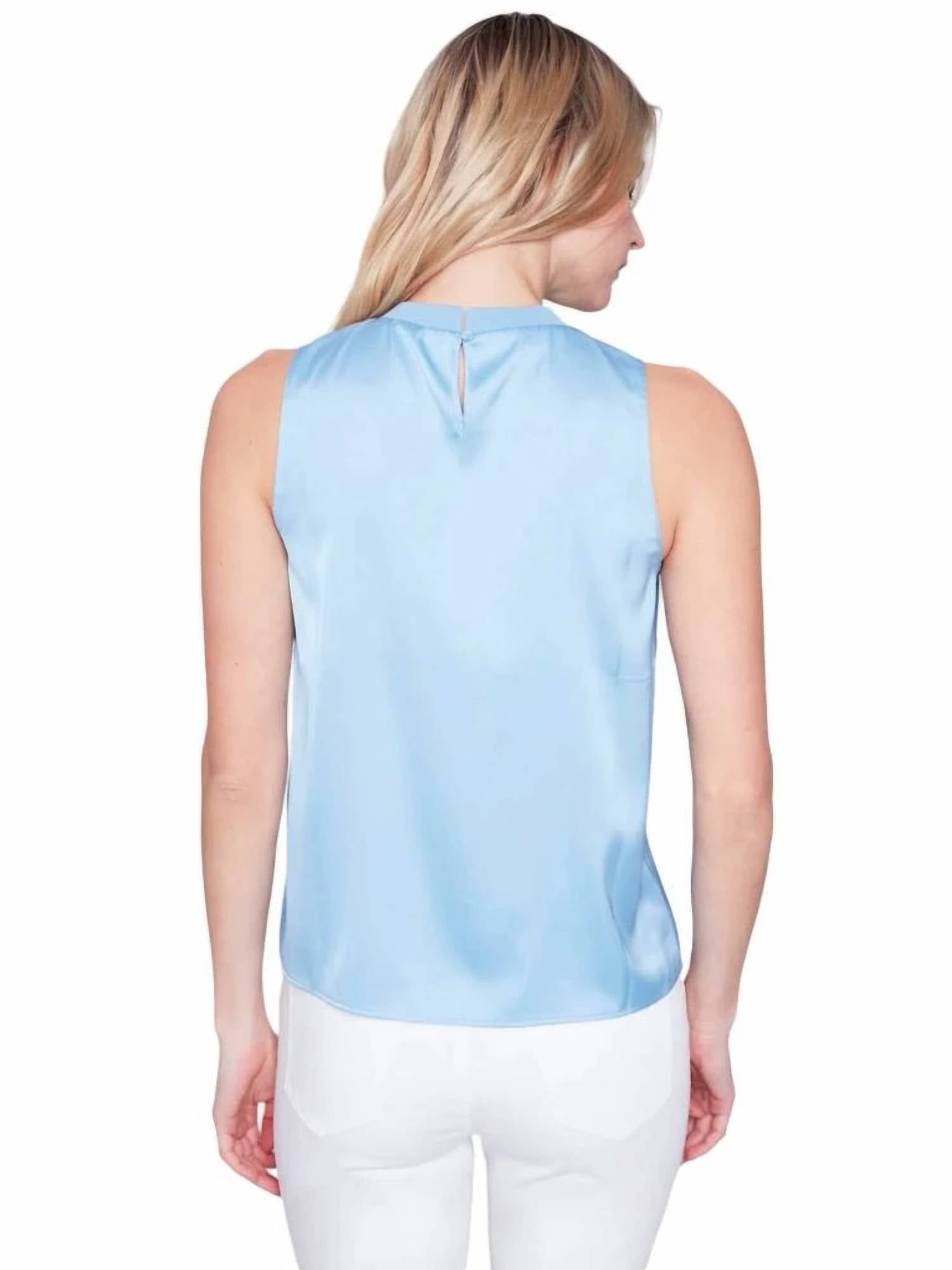 Charlie B - Ribbed Crew Neck Sleeveless Top