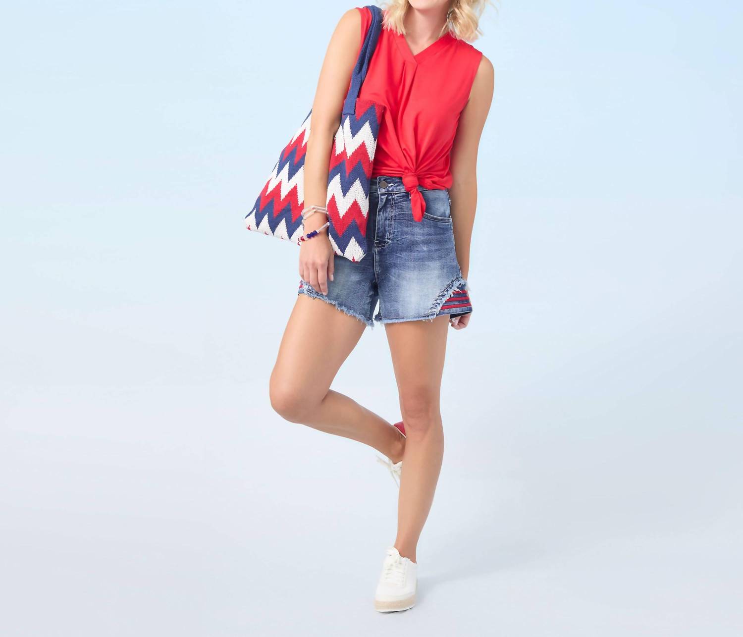 Coco + Carmen - Everstretch Patriotic Short