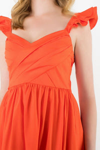 Thml - Tiered Poplin Maxi Dress
