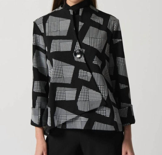 Joseph Ribkoff - Casual Geometric Shirt