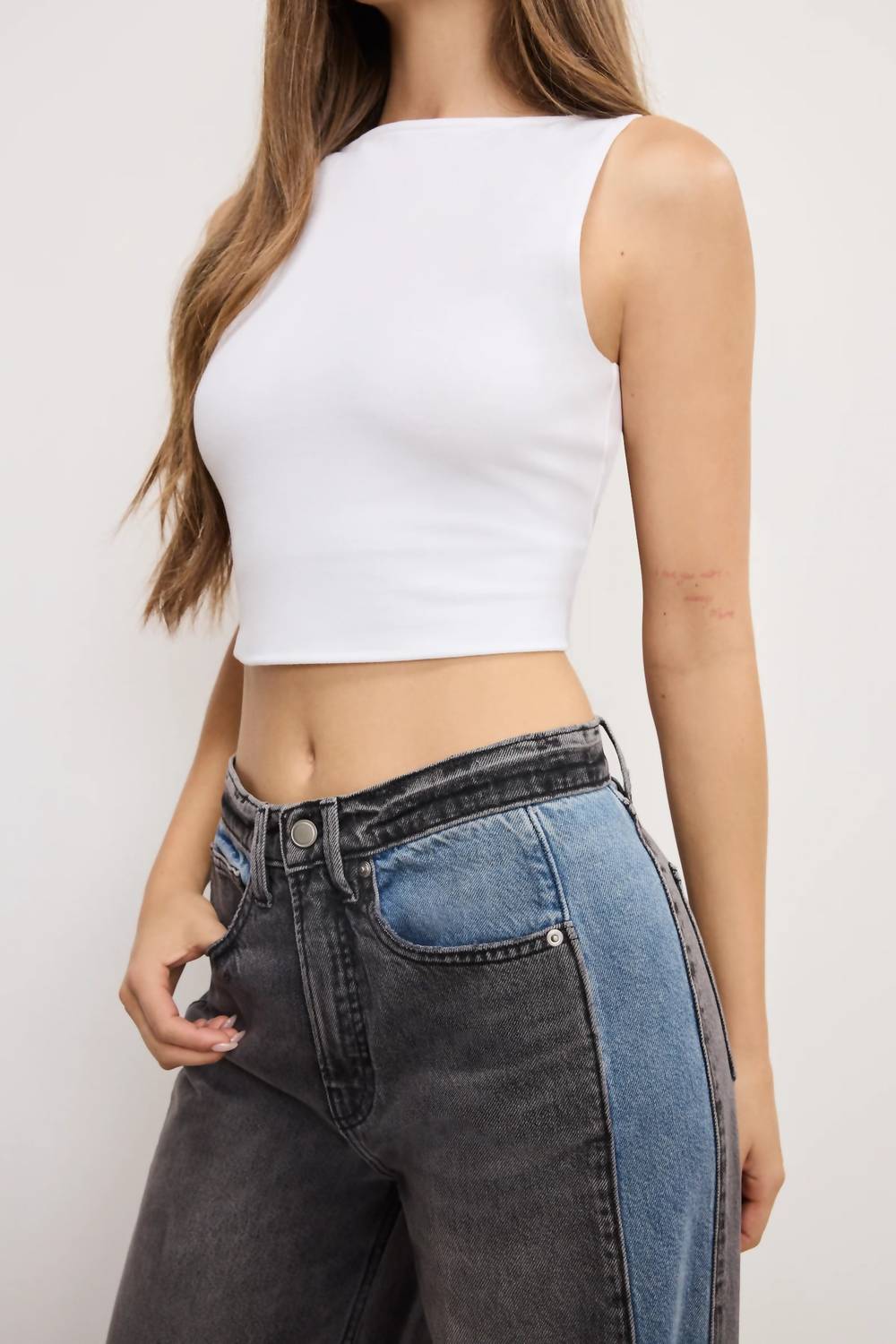 Good American - Good Low Rise Baggy Jeans
