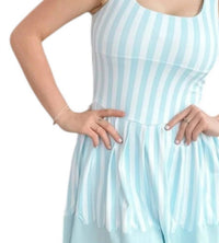 Peach Love - Sail Away With Me Striped Activewear Dress