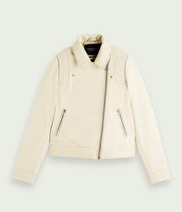 Scotch & Soda - Leather Moto Jacket