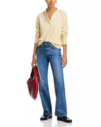 Askk Ny - Rosebowl High Rise Straight Jeans