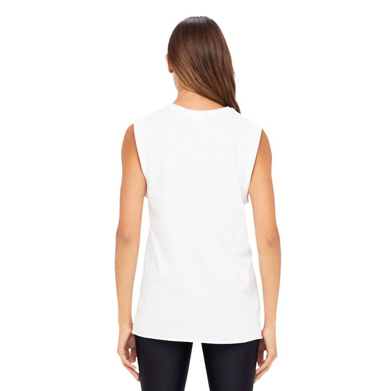 The Upside - Cropped Muscle Tank Logo