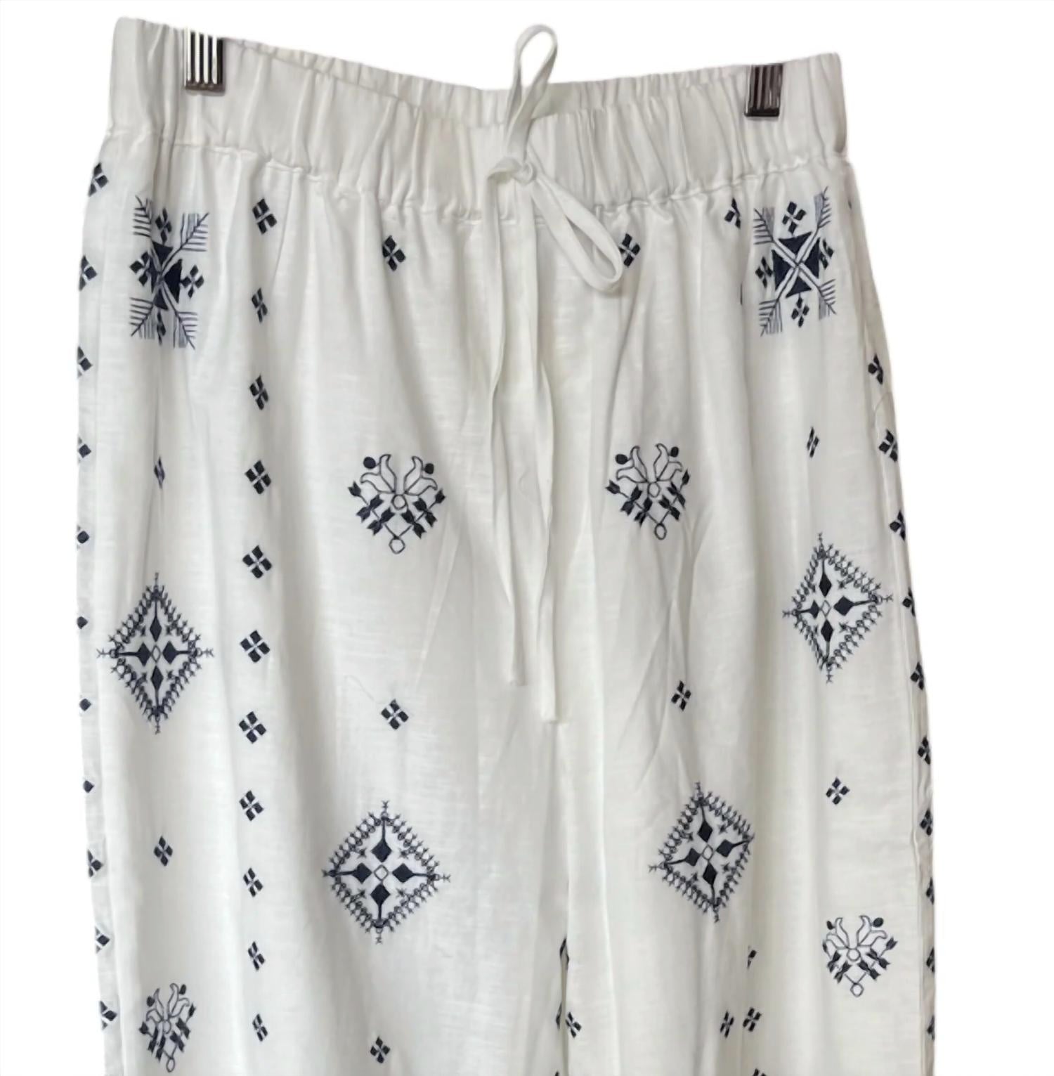 Mable - Women's Embroidered Pants
