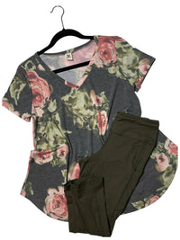 Sew In Love - Sweet Rose Parade V Neck Tee