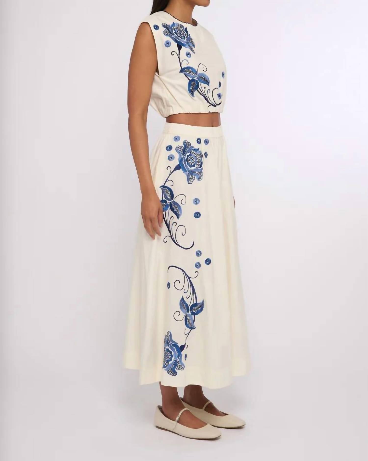 Love The Label - Porto Maxi Skirt