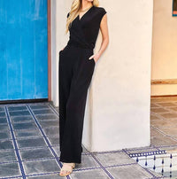 Karen Kane - Sleeveless Travel Jersey Jumpsuit