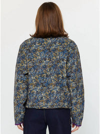 Current Air - Reversible Floral Sherpa Pullover