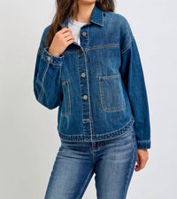 Risen - Relaxed Fit Denim Jacket