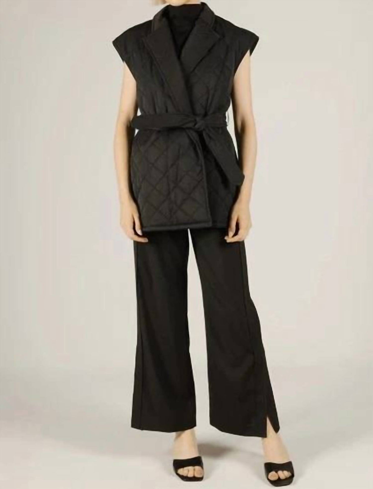 Before You Collection - Quilted Wrap Vest