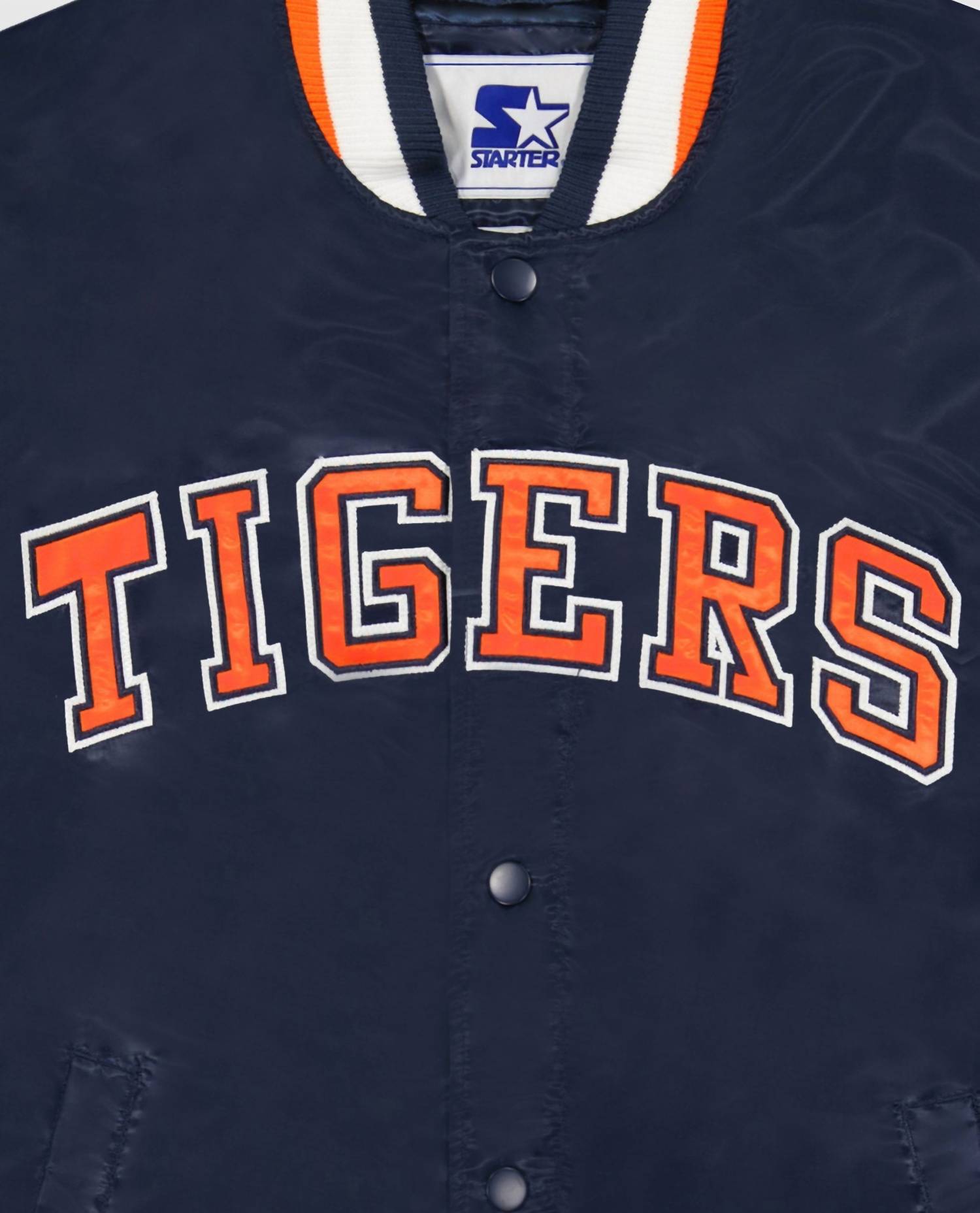Starter - Men's Detroit Tigers Full-snap Ace Jacket